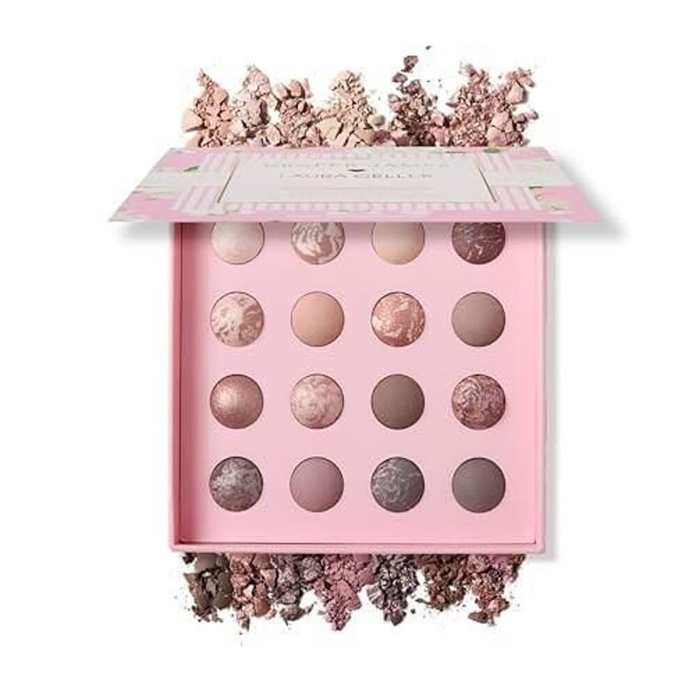 Draper James X Laura Geller Marble-ous Eyes 16 Multi-Finish & Marbled Eyeshadows